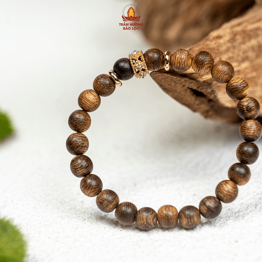 Vòng Trầm Kim Trầm Cát Tường