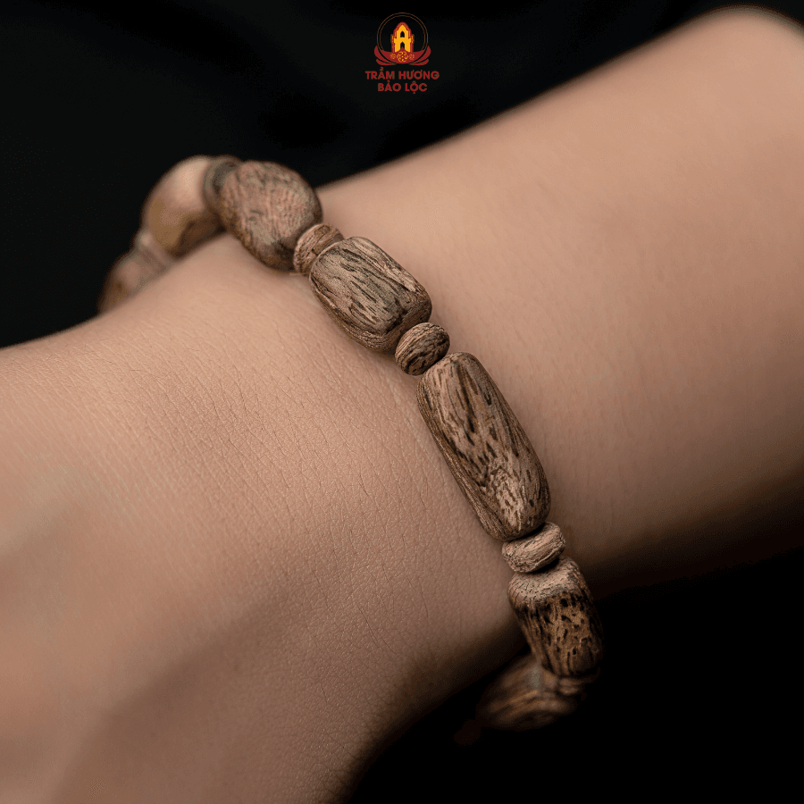 V66 (6) Vòng Trầm Dầu Quảng Nam - Vòng đơn